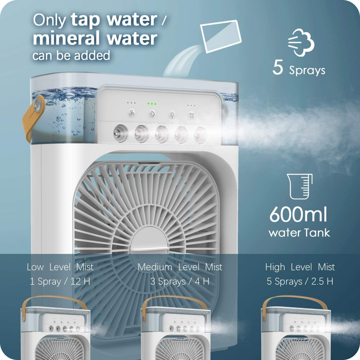 Cold air fan